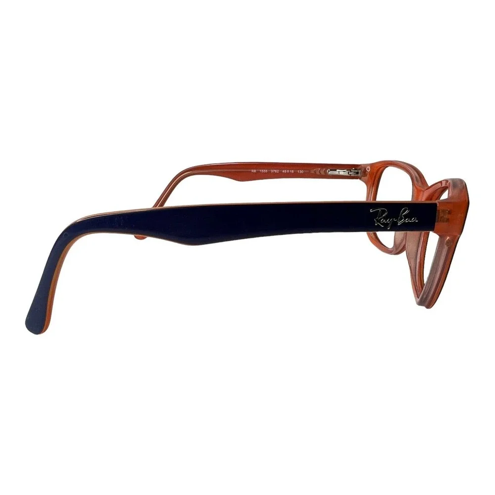Ray-Ban Junior Eyeglasses RB‎ 1531 3762 48 Blue, Orange Frame [48-16-130] H4836